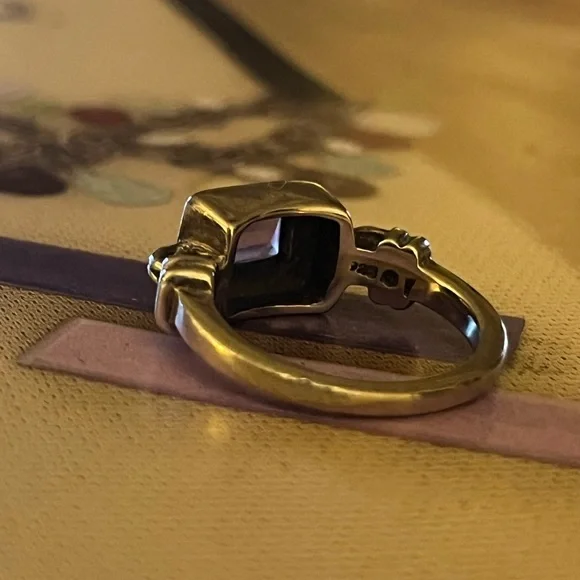 Silpada Sterling Silver and Faceted Amethyst
Ring - Picture 8 of 14
